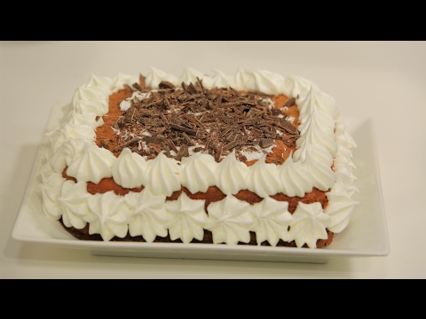 طريقة إعداد تورتة بالكريمة