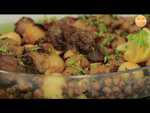 طريقة إعداد طاجن لحم وبصل