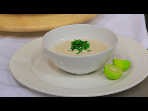 شاهد طريقة إعداد سلطة طحينة اللايت