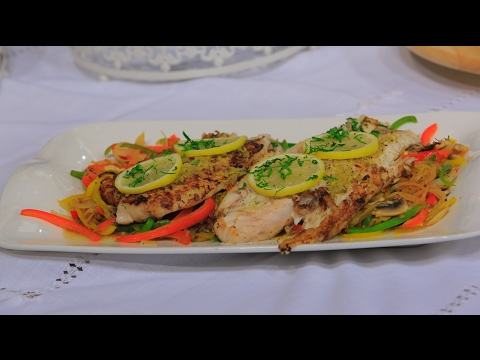 شاهد طريقة إعداد قشر بياض بصوص اليمون والخضروات