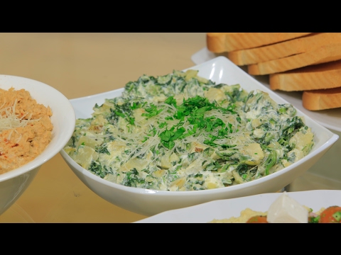 بالفيديو طريقة إعداد ومقادير غموس السبانخ بالخروشوف