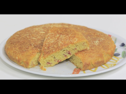 كيكة حادقة بالجبنة الرومي والبسطرمة