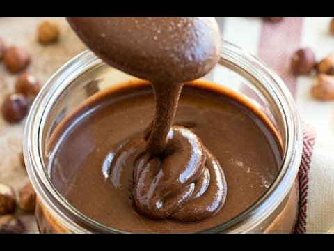 نوتيلا صحية بدون زيت أو سكر