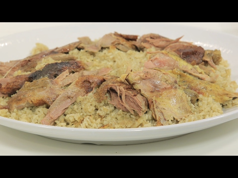 شاهد طريقة إعداد بط بالبصل مع ارز