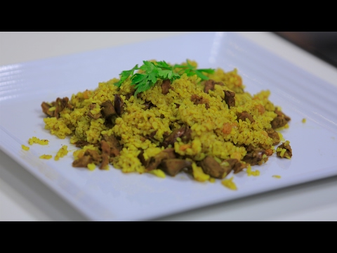 إعداد أرز بالكبد و القوانص