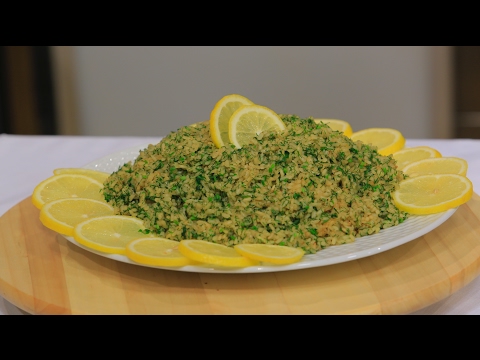 أرز السمك بالخضرة