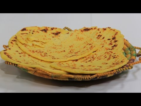 شاهد طريقة إعداد خبز بدقيق الذرة