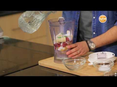 طريقة إعداد عصير توت بالبرتقال