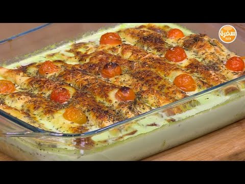 بالفيديو طريقة إعداد ومقادير كانيلوني بالدجاج والسبانخ