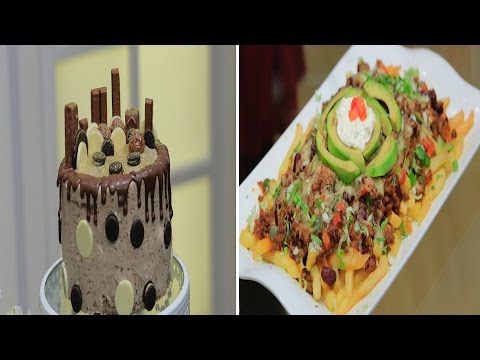 بالفيديو طريقة إعداد ومقادير تشيلي تشيز فرايز  كيكة بكريمة بسكوت الشوكولاتة