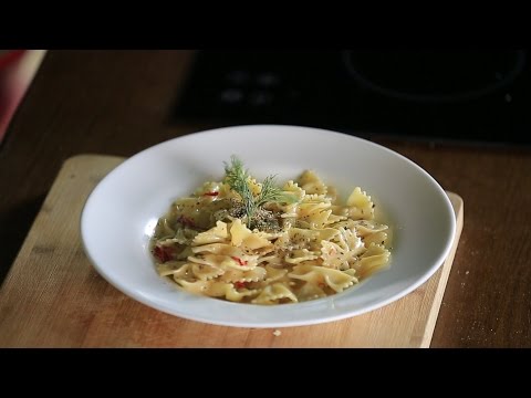 طريقة إعداد باستا زعتر