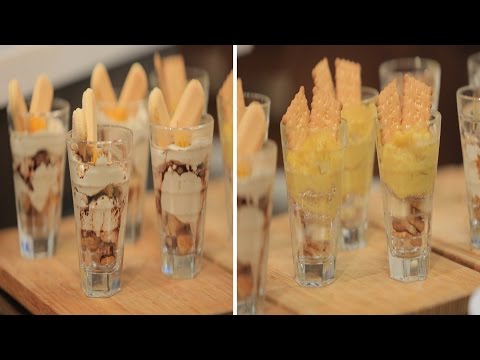 طريقة إعداد بسكويت بالكاسترد وتيراميسو بالبرتقال