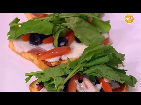 شاهد طريقة إعداد بيتزا العيش