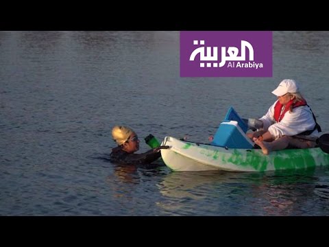بالفيديو السبّاحة السعودية مريم بن لادن تؤكّد أنها تسبح من أجل سورية