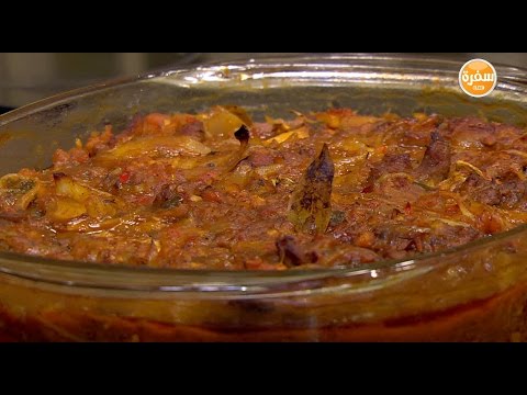 بالفيديو طريقة إعداد ومقادير  صينية بطاطس باللحمة