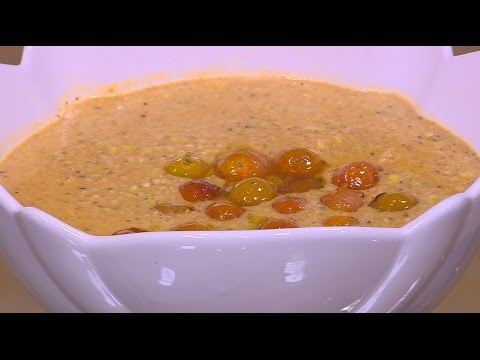 طريقة إعداد شوربة افوكادو بالجمبري