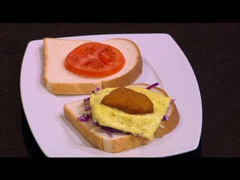 بالفيديو طريقة إعداد ومقادير سندوتش اومليت بالناجتس
