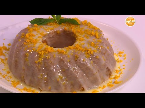 بالفيديو طريقة إعداد ومقادير كيك زيت الزيتون وجليز البرتقال