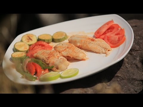 طريقة إعداد سمك فيلية بالخضار