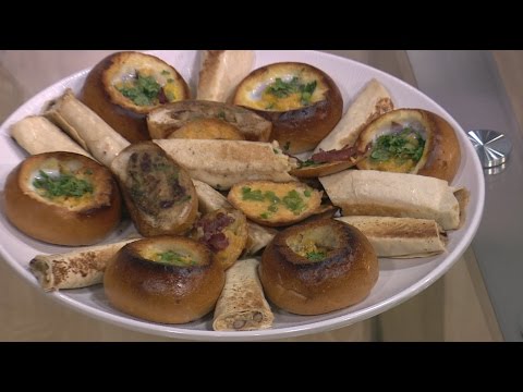 طريقة إعداد سندوتش بيض بالروزبيف والبسطرمة