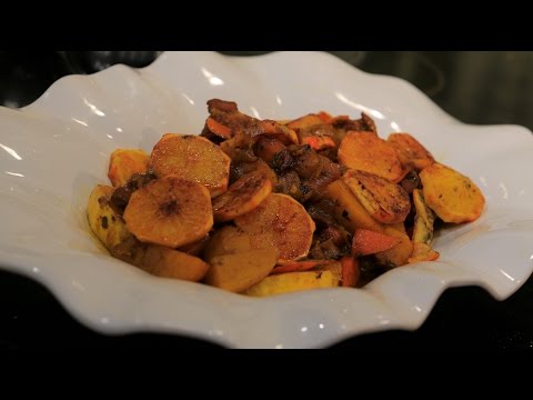 شاهد طريقة إعداد موزة ضاني بالقرع والبرتقال