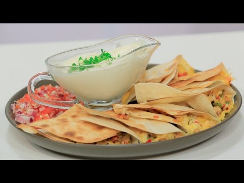 شاهد طريقة إعداد كاساديا الفراخ