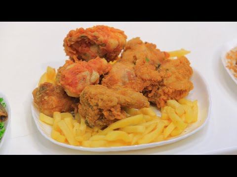 شاهد طريقة إعداد دجاج مقرمش