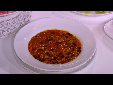 طريقة إعداد شوربة الفاصوليا الحمراء