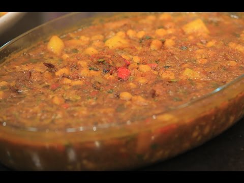 طريقة إعداد ومقادير بطاطس بالكاري والحمص