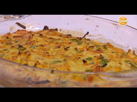 طريقة إعداد عجة بطاطس مبشورة